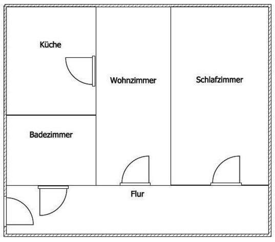Gaestewohnung Weisswasser City Esterno foto
